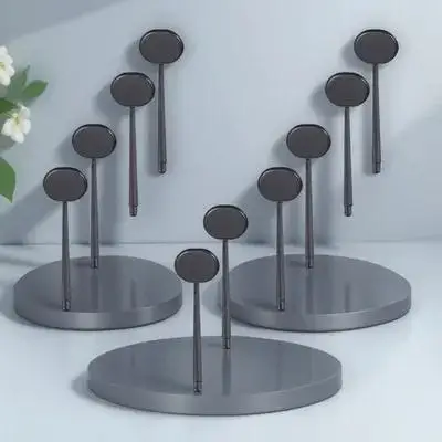 

10 Pcs Eye Occluder Handheld ABS Plastic Tool Vision Test Shield for School Care Use