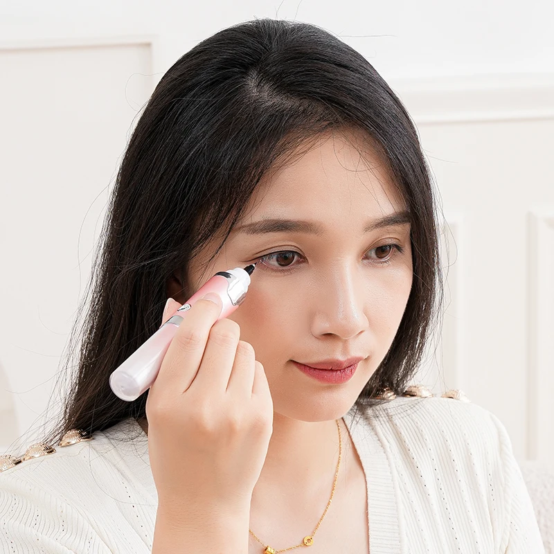 1個 3段階調節可能な電気加熱式まつげカーラー 長時間カールを実現、アイライナー、下まぶたスタンプ、まつげカーラー、3-in-1充電式電気まつげカーラー、長時間加熱式まつげカーラー、急速予熱、ハンドヘルド加熱式まつげカーラーデバイス、メイクアップツール、クリスマスギフト