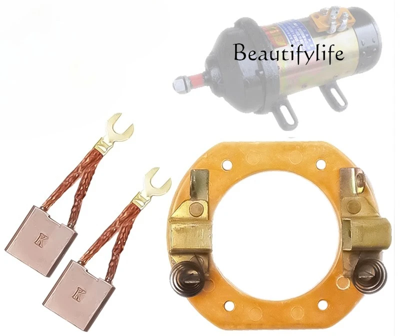 

DC series excitation brushed motor Carbon brush Daquan electric vehicle starting motor Pure copper k brush bracket High power