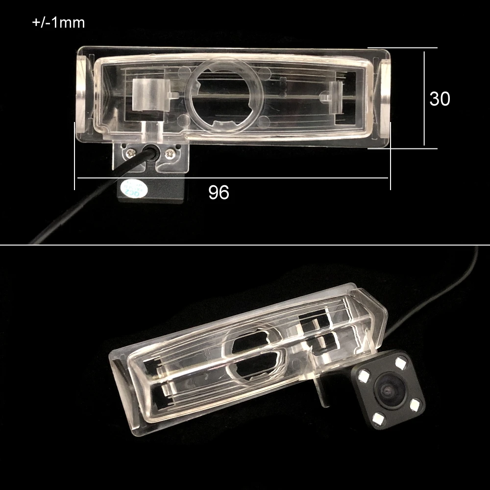 AHD 720P عين السمكة لتويوتا يارس بريوس Ractis أوريون كامري فيوس بيلتا 2005 ~ 2016 سيارة عكس النسخ الاحتياطي كاميرا الرؤية الخلفية