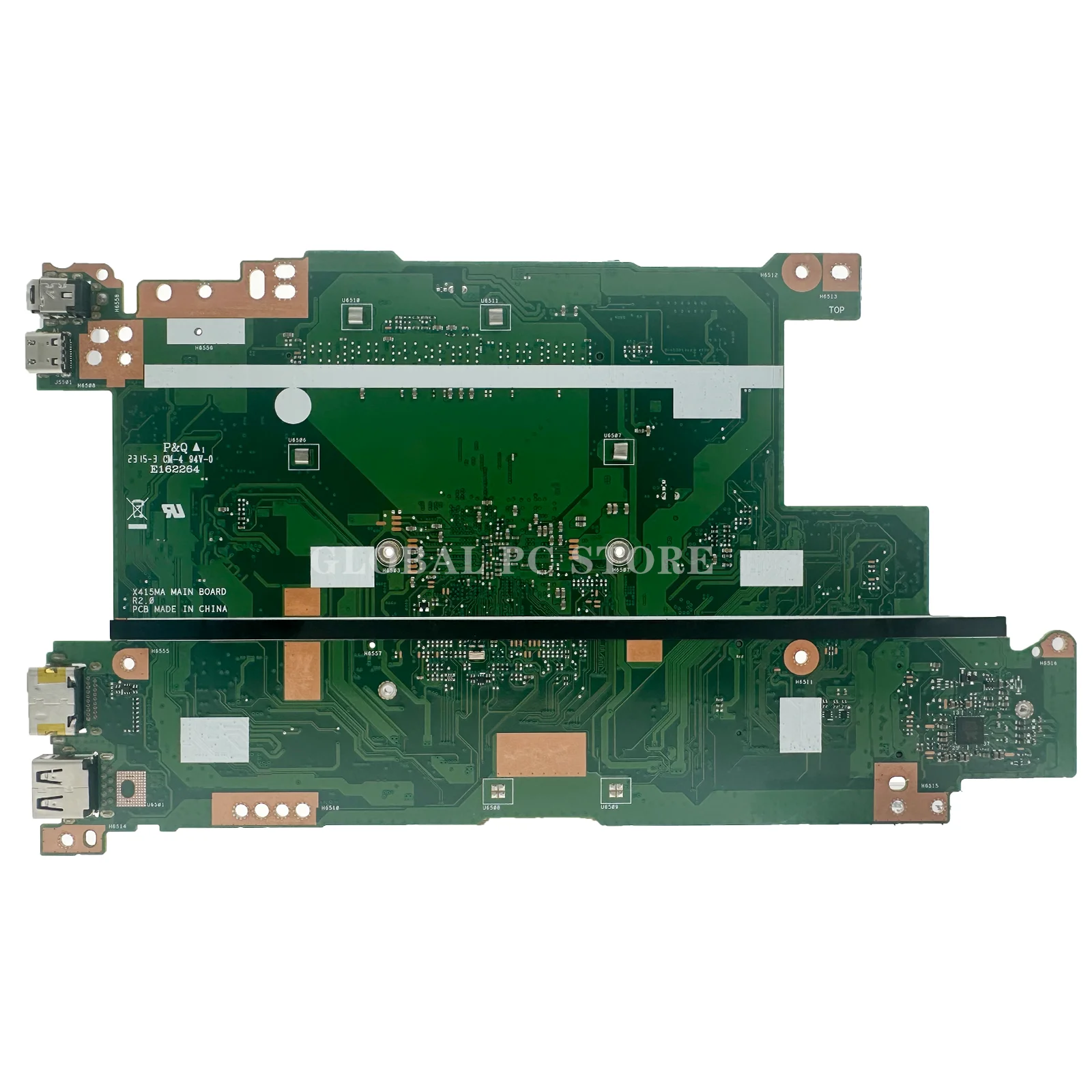 EllFU-Carte mère d'ordinateur portable pour ASUS, carte mère, X415MA, X515MA, P1511CM, P1511CMA, F415MA, F515MA, N4000, N4020, N5000, N5030