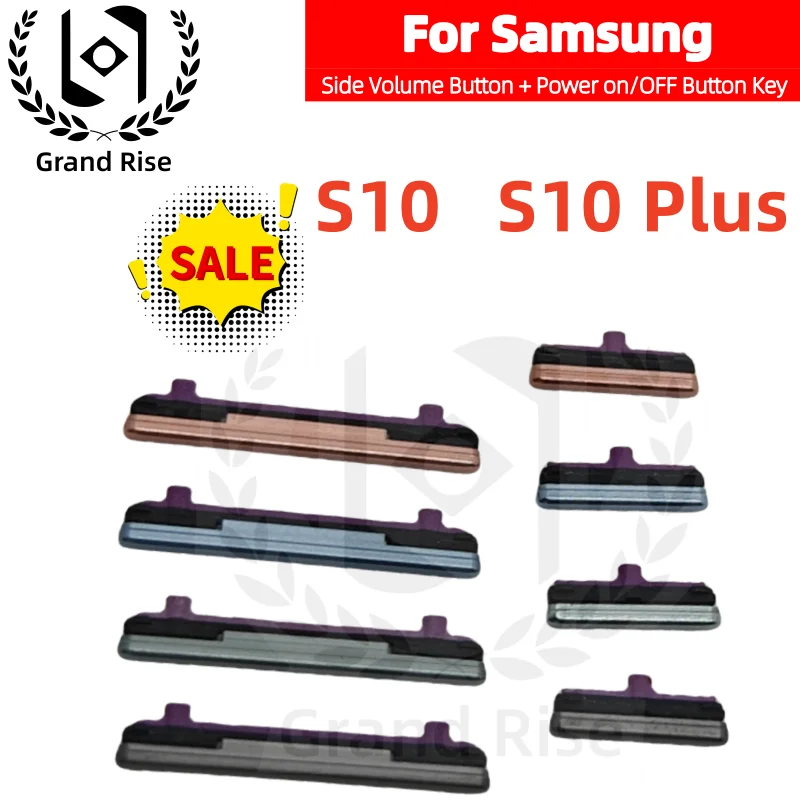 1 Set Side Volume Buttons For Samsung Galaxy S10 / S10Plus Volume Up Down Buttons Keys Side Button