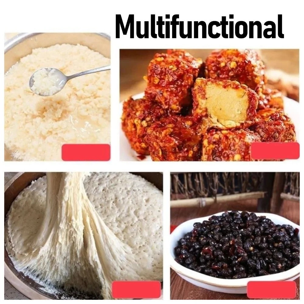 3 Gear Temperature Control Dough Proofer 30L Capacity Portable Dough Warming Box Foldable Constant Temperature