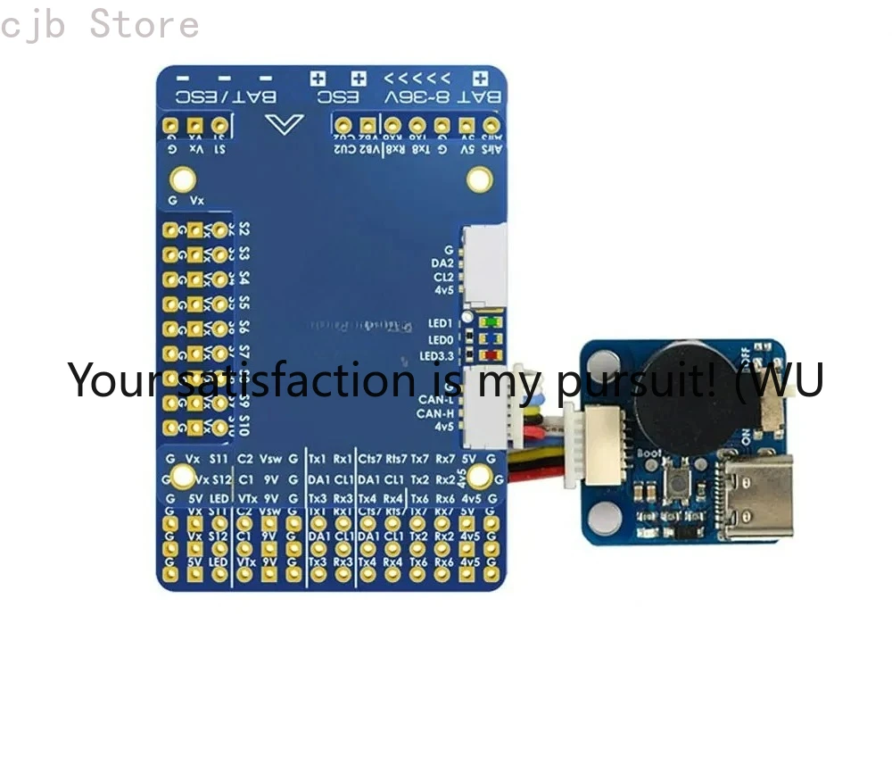 

H743-WING V3 STM32H743VIT6 Built-in OSD Support Dual Camera INAV Flight Controller for RC FPV Airplane Fixed