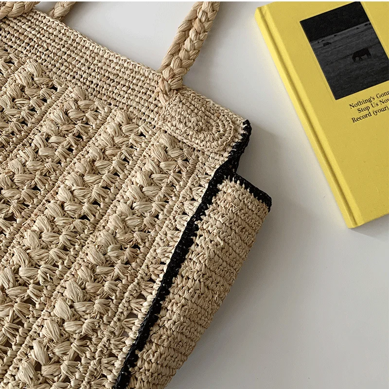 حقيبة من القش الرافيا 100٪، سع - مراجعة Travel Accessories Luxury وسعره