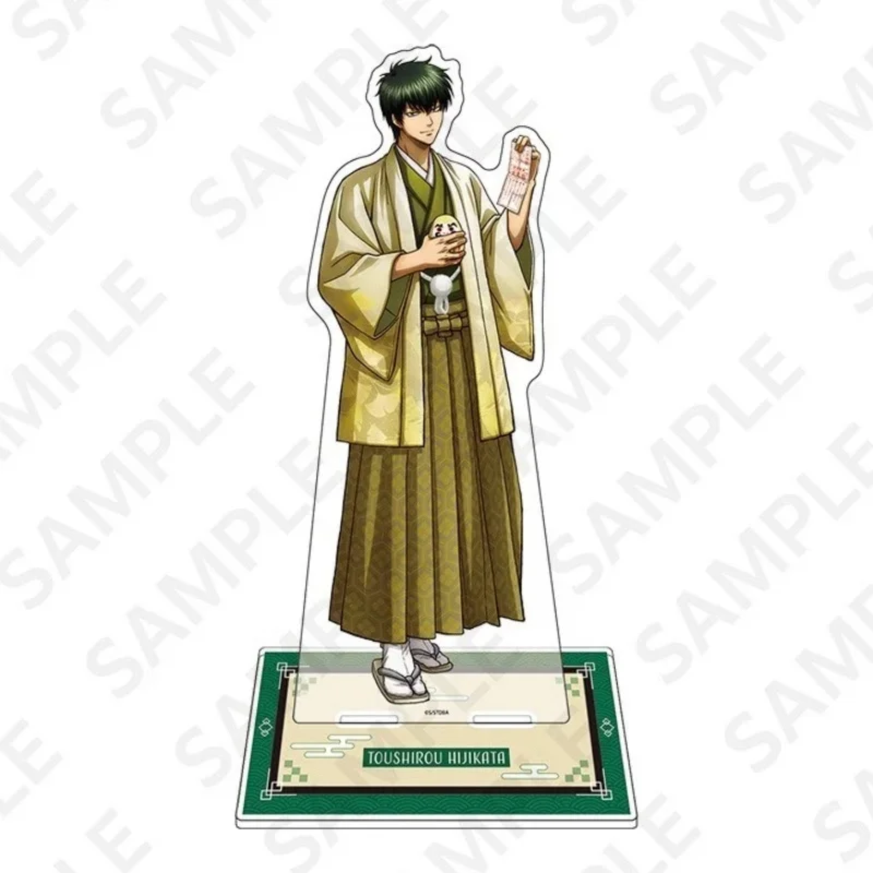 Acrylic Standee-Gintam 15CM Anime Acrylic Standing Sign Board Keychain Gintoki Sakata,Shinpachi Shimura,Kagura FACTORY STORE