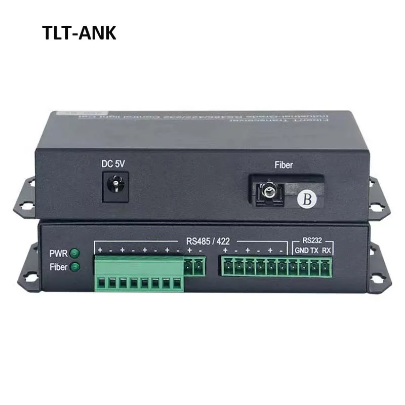 4 Channels Bidirection RS485 Data Fiber Optical Transceiver 2 Channel RS422/RS232 Fiber Media Converter