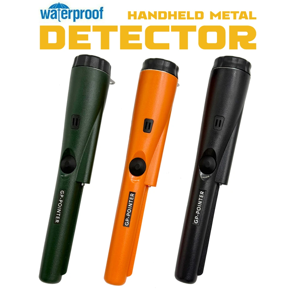 Detector de Metales Portátil de Alta Calidad GP-pointer, Impermeable, con Barra de Posicionamiento y Luces LED en la Pulsera