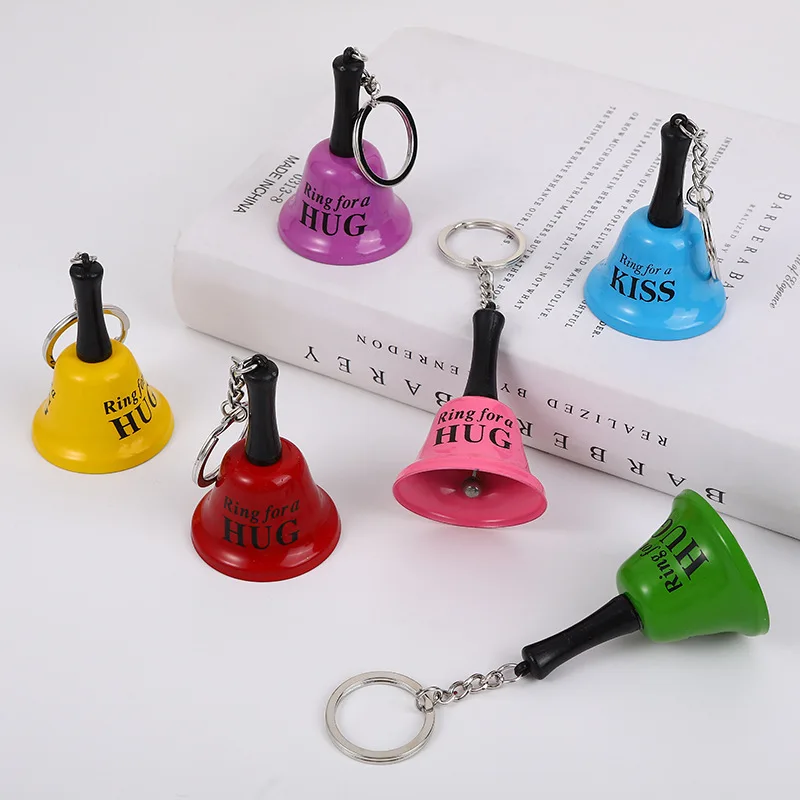 

2 шт., мини-колокольчик с ручным управлением, брелок «сделай сам», металлический колокольчик для детского раннего образования, звонки, встряхивающие колокольчики, игрушки для домашних животных, колокольчики для собак