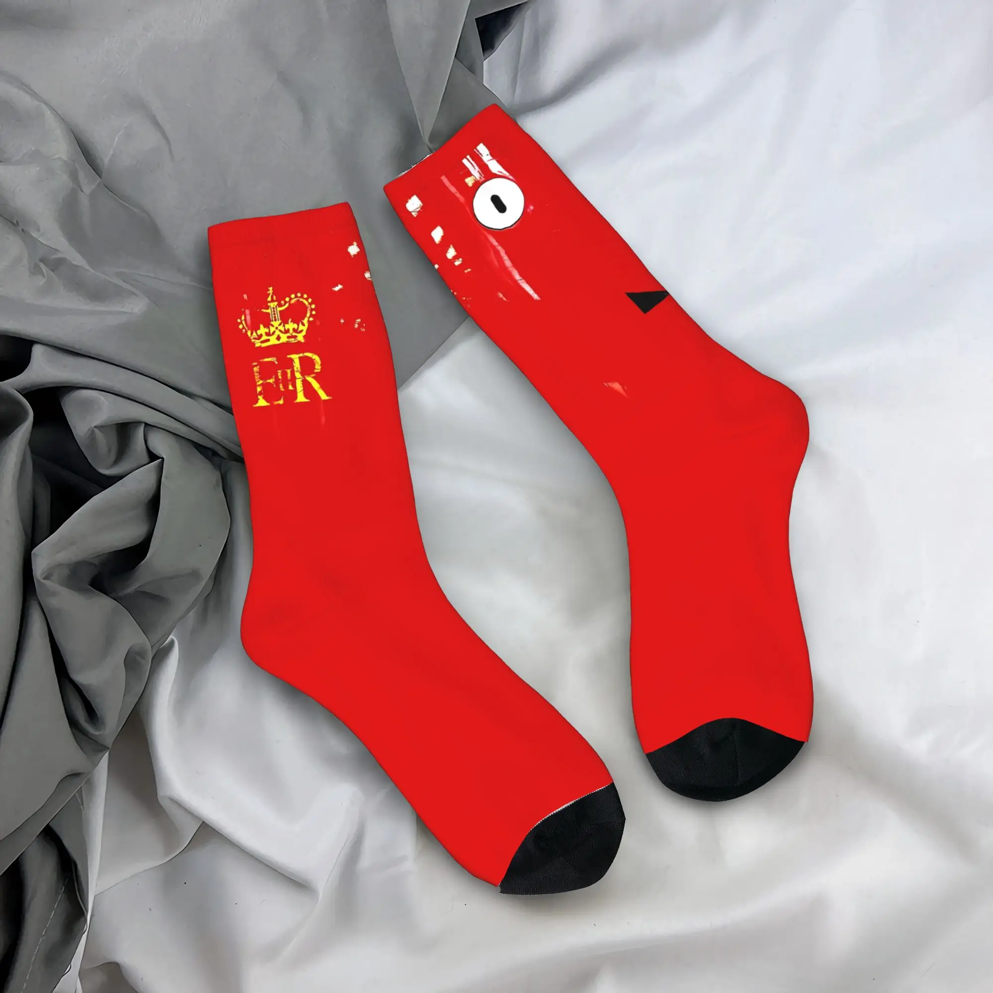 

Британские почтовые носки с графическим рисунком, мужские носки против пота, мягкие дышащие весенние готические спортивные носки на открытом воздухе