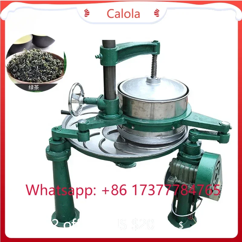 Small Stainless Steel Tea Twisting Machine Green Tea Oolong Tea Processing Roller