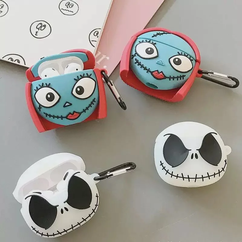 3D Cover for AirPods 4 Cartoon Ghost Nightmare Earphone Case for Apple AirPods Pro 2 Charging Cover silicone Soft Cover