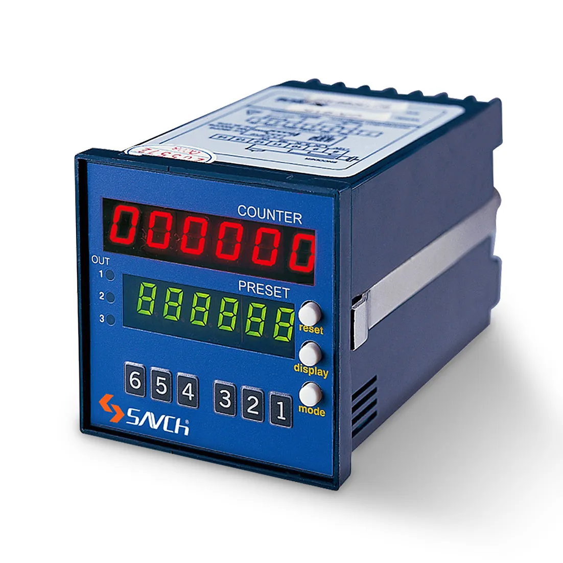 Sanqi counter CA-61K six-bit digital display counter meter