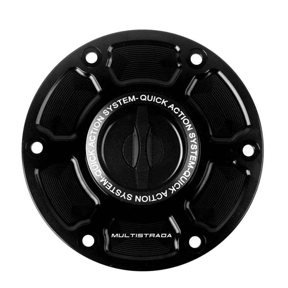 CNC Keyless Racing Quick Release Motorcycle Tank Fuel Caps TWM-Gas Cover for DUCATI DIAVEL 1260 HYPERMOTARD MULTISTRADA 950 1200 - Image 5