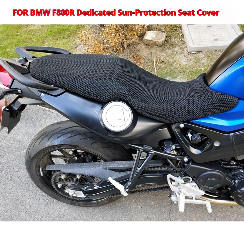 Breathable Honeycomb Mesh Anti-scald Seat Cover Non-destructive Mod Accessories For BMW F800R F800ST Accesorios Moto