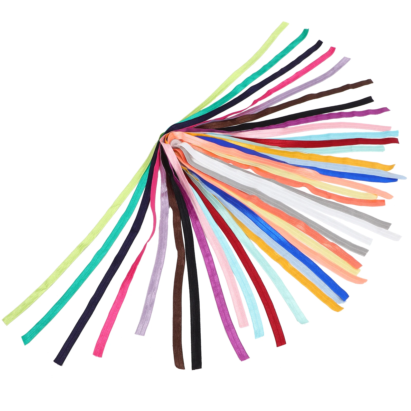 

20 Rolls Bands Heavy Duty Polyester Elastic Ribbon Multipurpose Braided Elastic Ribbon Straps Sewing Crafts Baby Clothes
