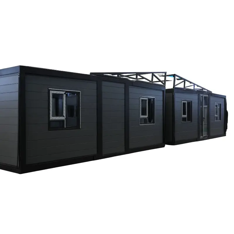 Double Wing Foldable Modern Mobile Three in One Expansion Luxury Apartment Prefabricated Box House Modular Container House