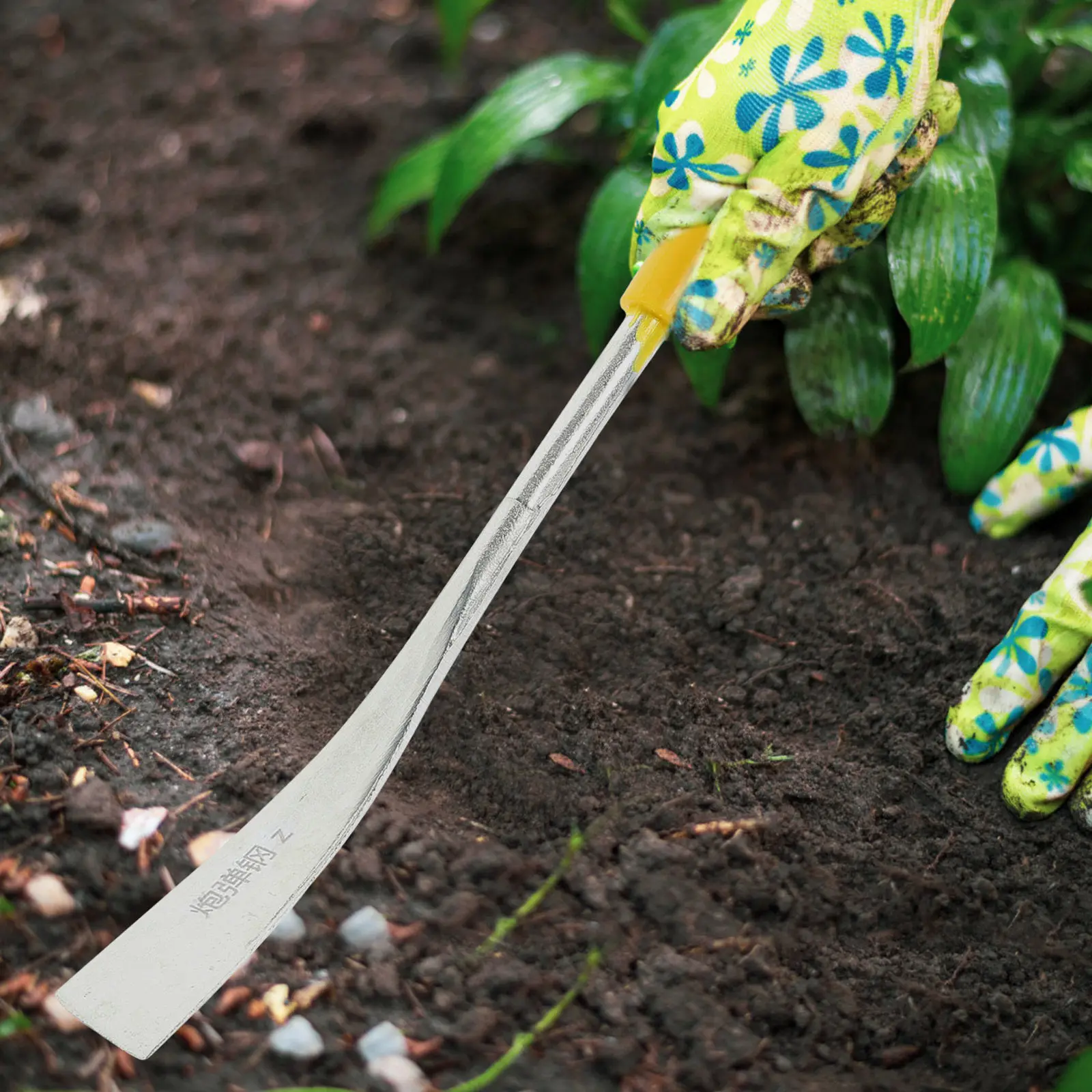

Прочная маленькая лопатка-совок для сада, резиновая, железная, для копания овощей и цветов, ручной садовый инструмент, усиленная садовая лопатка-совок