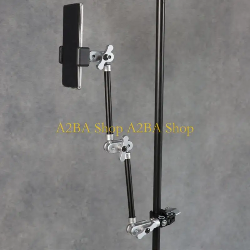 A2BA Quick Aluminum Phone Mount Flexible Positioning Arm For Multiple Device