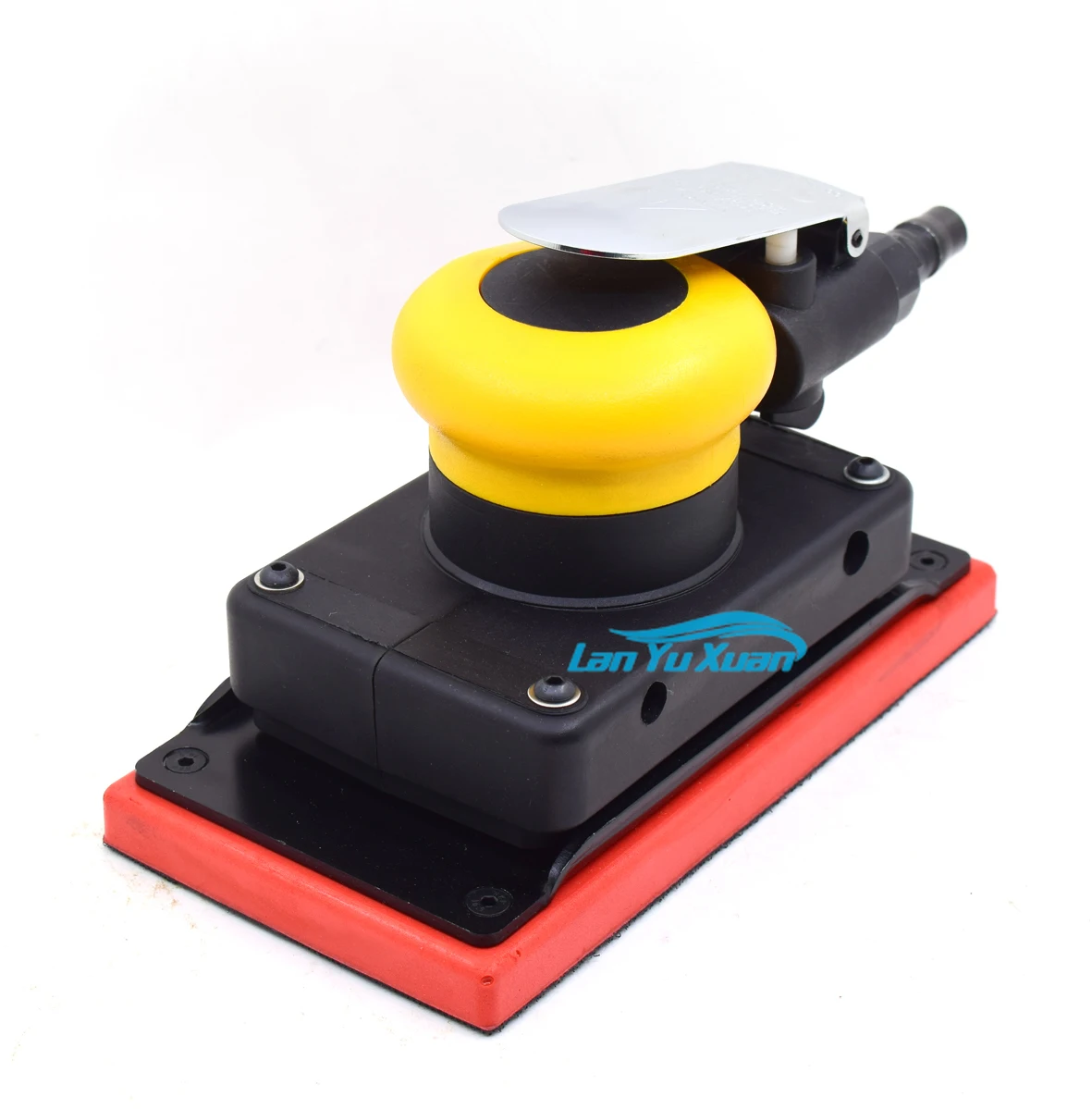 

90*180mm Square Rectangle pneumatic orbital air Car sander polisher vacuumed dust free