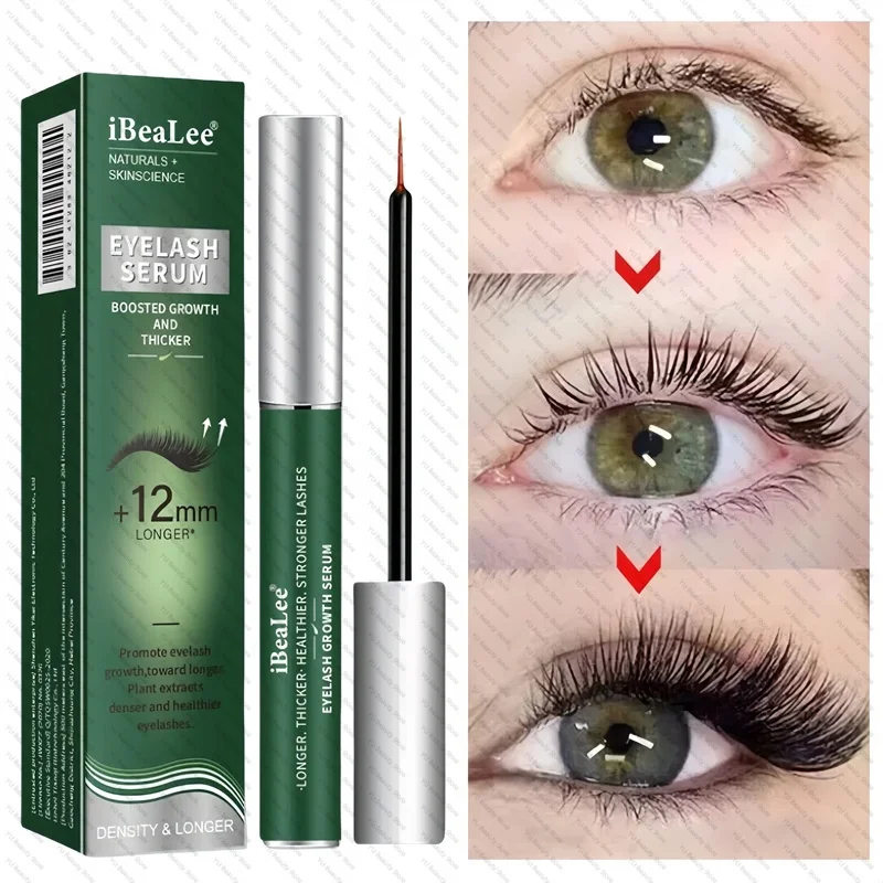 Fast Eyelash Growth Serum 7 Days Natural Lash Eyebrow Enhancer Longer Fuller Thicker Curling Lashes Eye Care Makeup Products 8ml