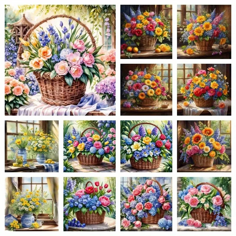 

Flower Paper Jigsaw Puzzle 1000 Pieces DIY Assembly Home Art Decoration Gift Suitable As A Frameless Holiday Gift Design