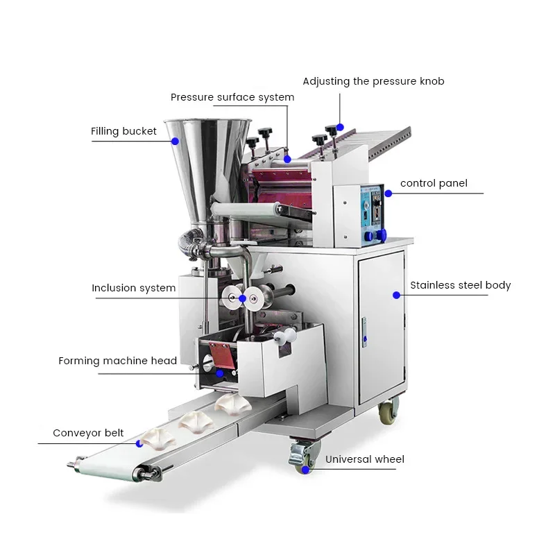 New product Easy to clean Small hand dumpling machine Enterprise dumpling machine