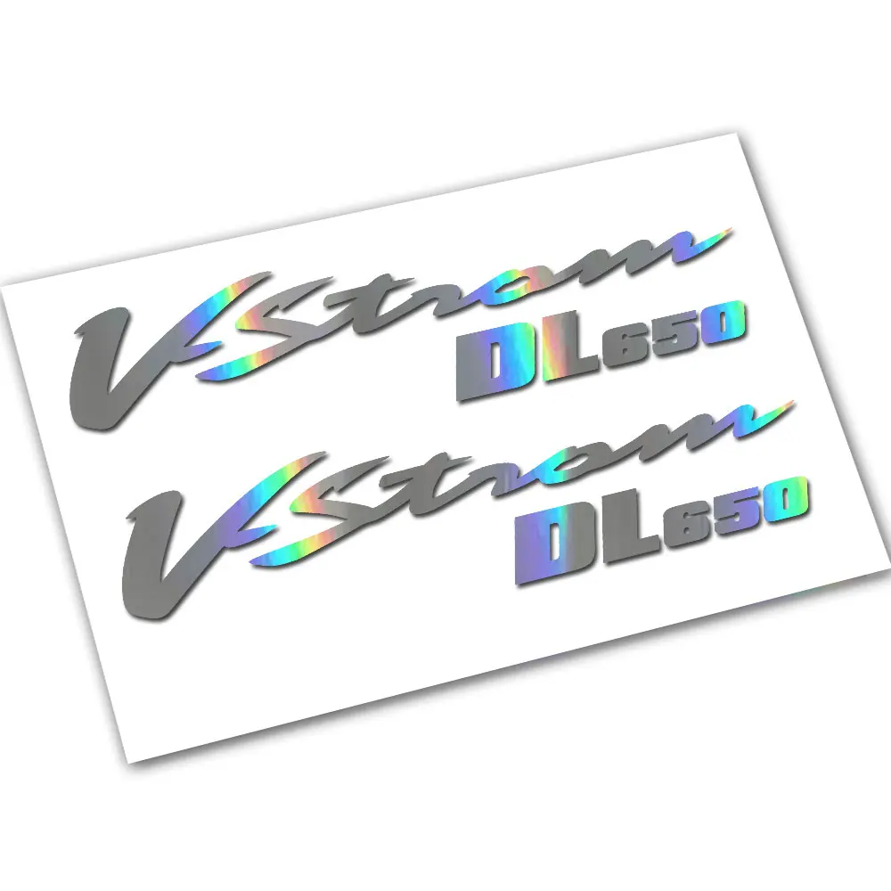 

2X For Suzuki V-Strom DL650 Logo Vinyl Motocycle Decals Sticker