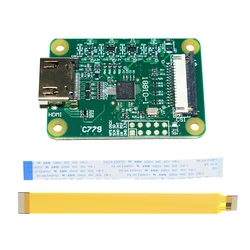 Najnowszy standardowy HDMI kompatybilny z CSI-2 płytka przyłączeniowa wejście do 1080p25fp dla Raspberry Pi 4B 3B 3B + Zero W