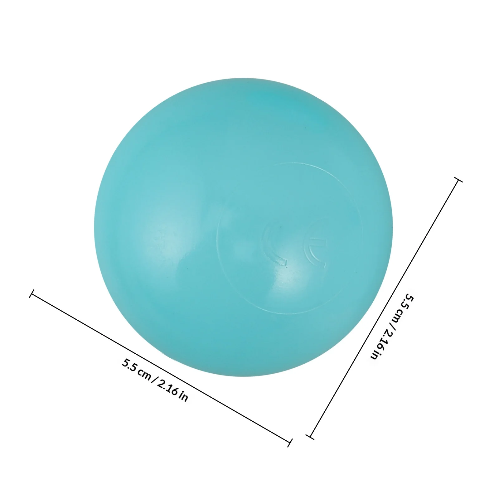 100 Stück Bunte Ozeanbälle Sternförmige Plastikbälle Bruchsichere Spielbälle für Kinder Kleinkinder Baby-Laufstall Innen- und Außenbereich Party