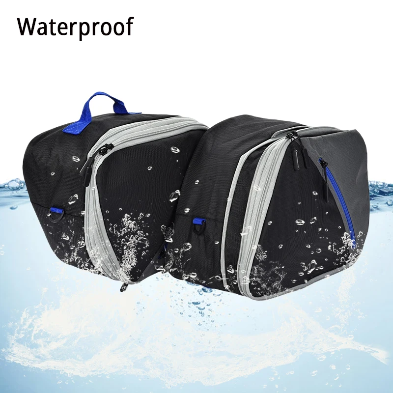 For Yamaha Tracer 9 GT TRACER 9GT Motorcycle Luggage Bags Black Expandable Inner Bags Tracer9 GT Tracer900 tool bag