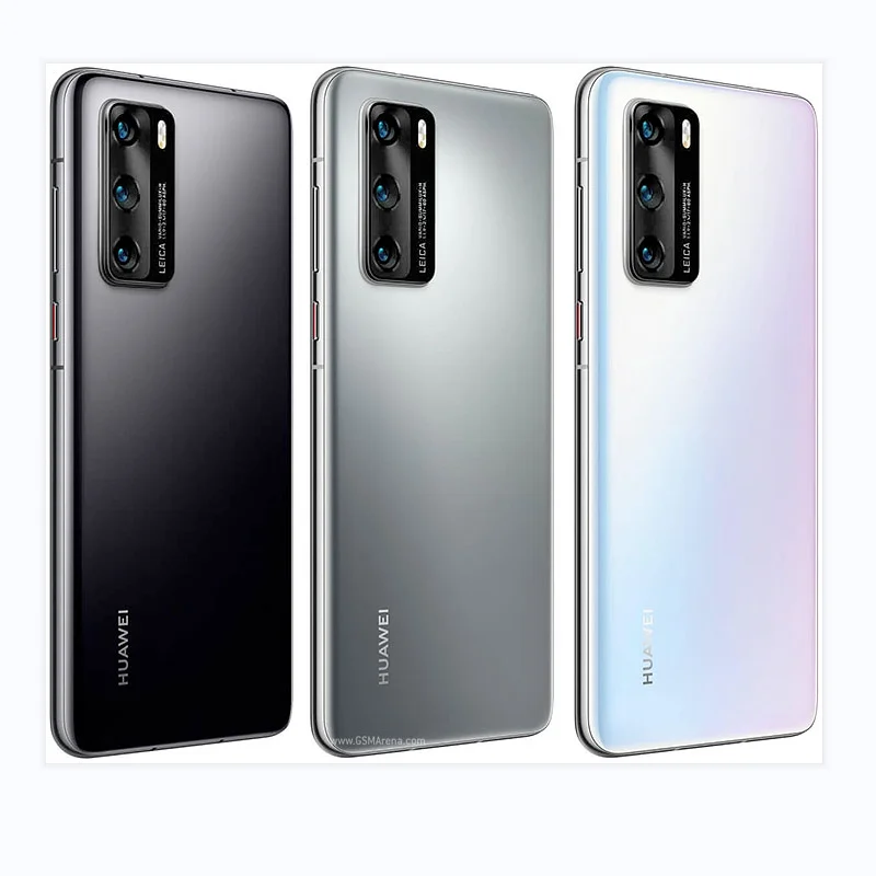 HUAWEI-P40 5G Smartphone, Versão Global, 6,1 ", Kirin 990, Ultra Vision 50 MP, Câmera Tripla Leica, 22.5W, Supercharge Mobile Phone