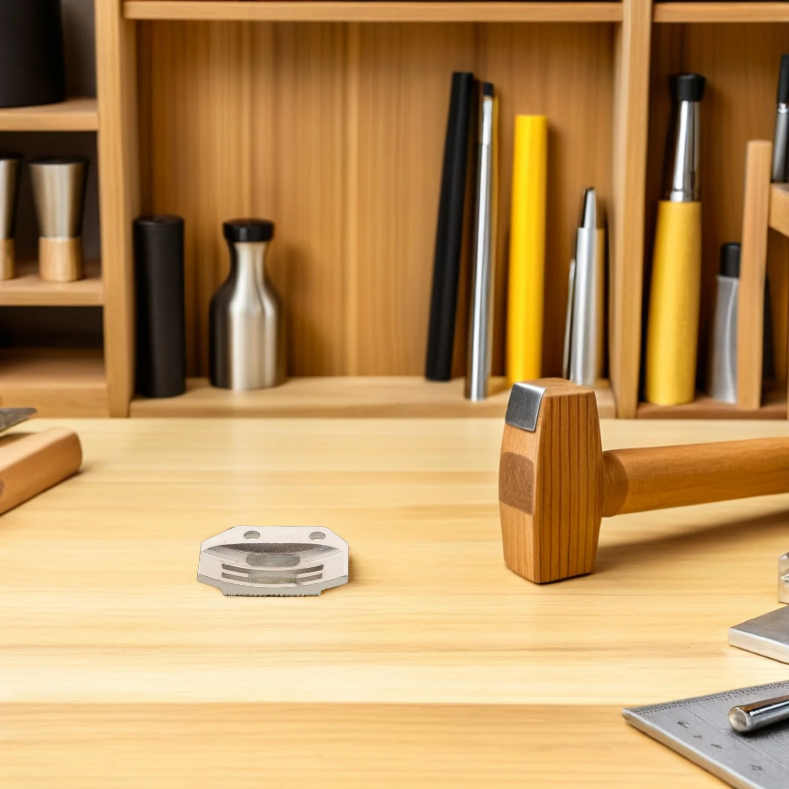 

8Pcs Sewing Machine Parts Feed Dog Heavy Duty Needle Plate Replacement for Umbrella Factory Fabric Feeding Teeth High Traction