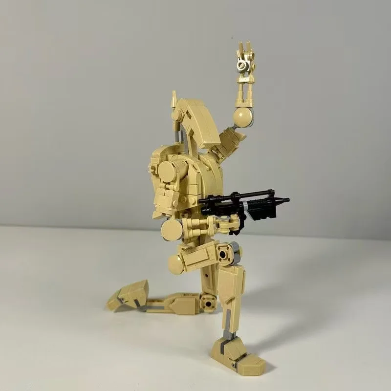 

Новая модель робота MOC B-1, строительные блоки для домашнего декора, праздничный подарок для мальчика