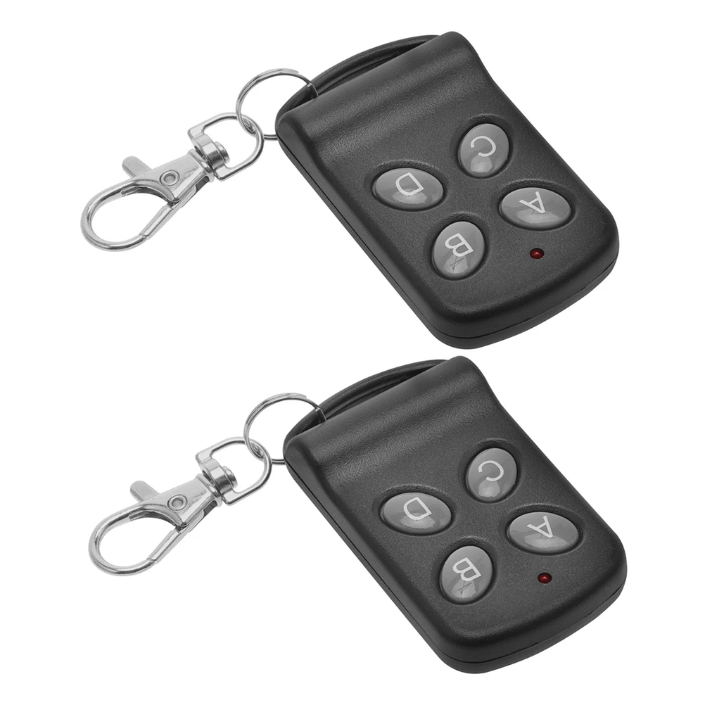 

2pcs Electric Door Controller Garage Remote Keychain Smart Gate Opener Fob Universal Remote Control Automatic Door Learning Code