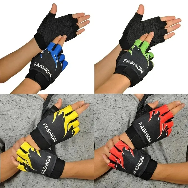 Brand New Glove Mens Outdoor Sports Bicycle Cycling Gloves Men Hiking Half Finger Fingerless Gloves Tactical Mittens