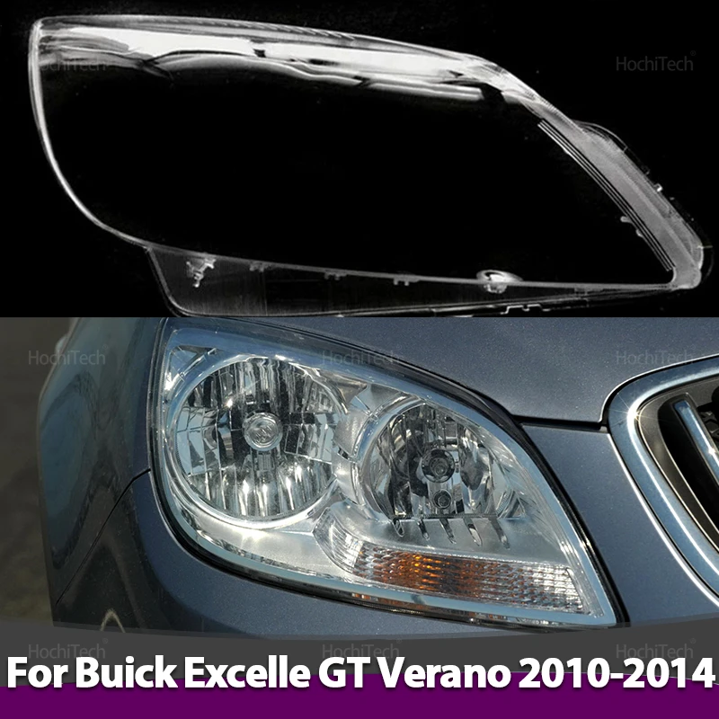 

Для Buick Excelle GT Verano Sedan 2010-2014 фары линзы стеклянные корпуса маски прозрачный абажур крышка фар автомобиля