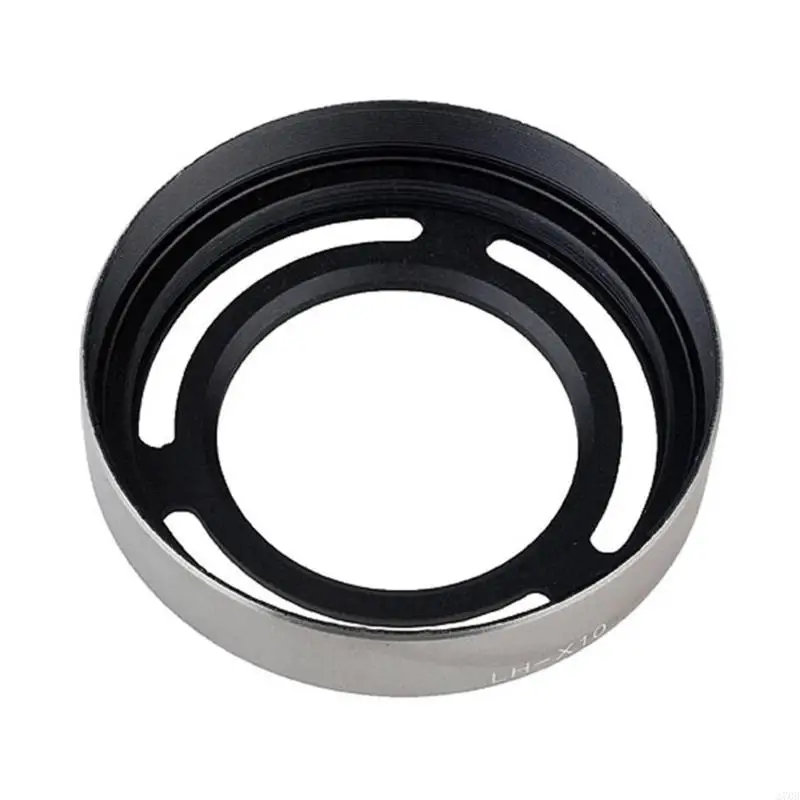 Interchangeables Alloy Camera Lens Hoods Cover with Hollows Out Pattern For X10 X20 X30 Series