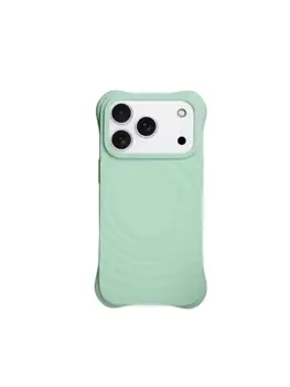 適用於蘋果 17/17 Pro Max/17 Pro 的波浪紋液態矽膠手機殼,支援 Air Magsafe 磁吸接口,動態保護套,全包覆防摔 8 最佳銷售 蘋果 MagSafe 保護殼 - №4