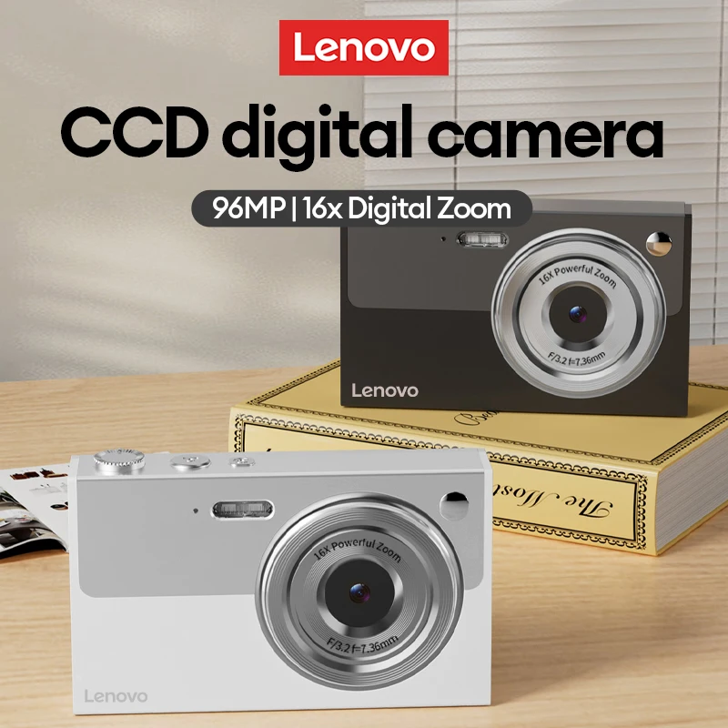 Choice Lenovo 96MP Autofocus CCD Camera Portable HD Digital Camera