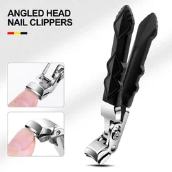New Anti-Splash Toe Nail Clippers Large Thick Hard Special Nail Clippers Diagonal Pliers Nail Scissors Household Manicure Tools