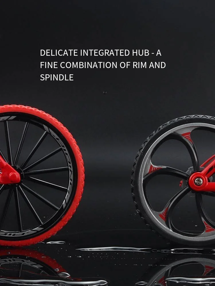 1:8 Alloy Model Simulation Bicycle Decoration  Mini Kids Bike Toy Fast  Furious Themed Birthday Gift Racing Bike Model view 4