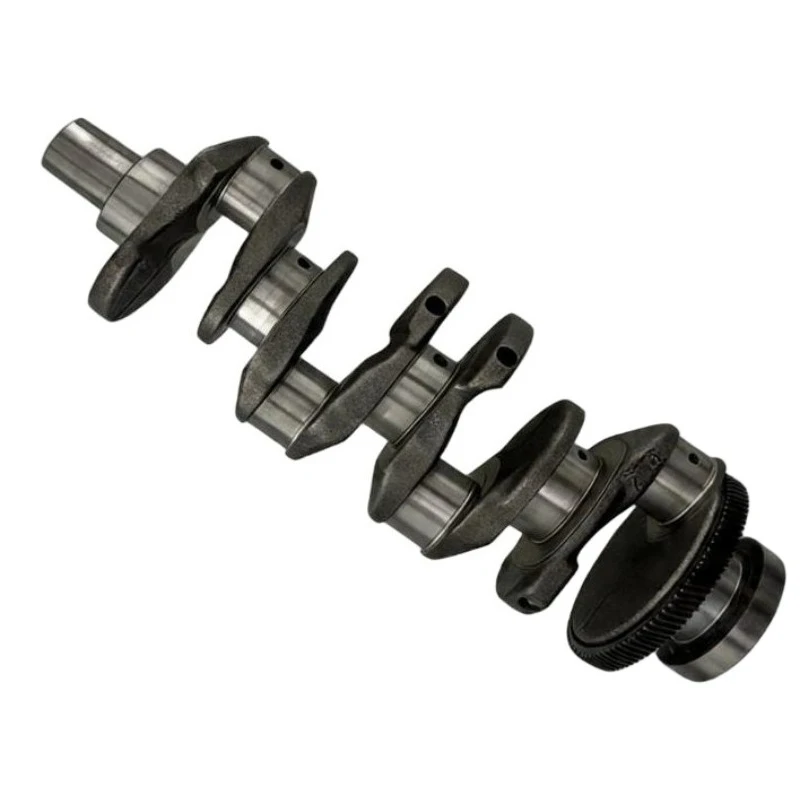 Engine Crankshaft Compatible with Hyundai 23110-2F310 Engine Replacement Spare Part for Automobile Overhaul Maintenance