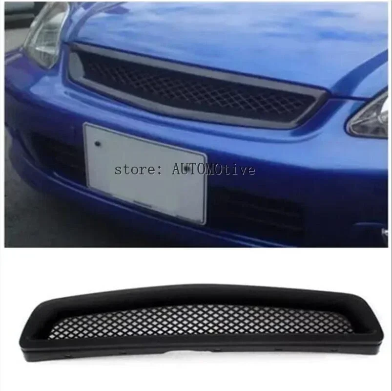 Car GRILL GRILLE FOR 96-98 HONDA CIVIC EK CX DX EX HX LX FRONT HOOD T-R ABS