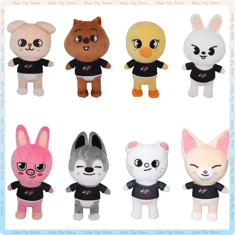 In Stock Replica Skzoo Plush Toys Kawaii Skzoo Doll Plush Fur Toys Street Children Leeknow Hyunjin Christmas Gift Kids Toys