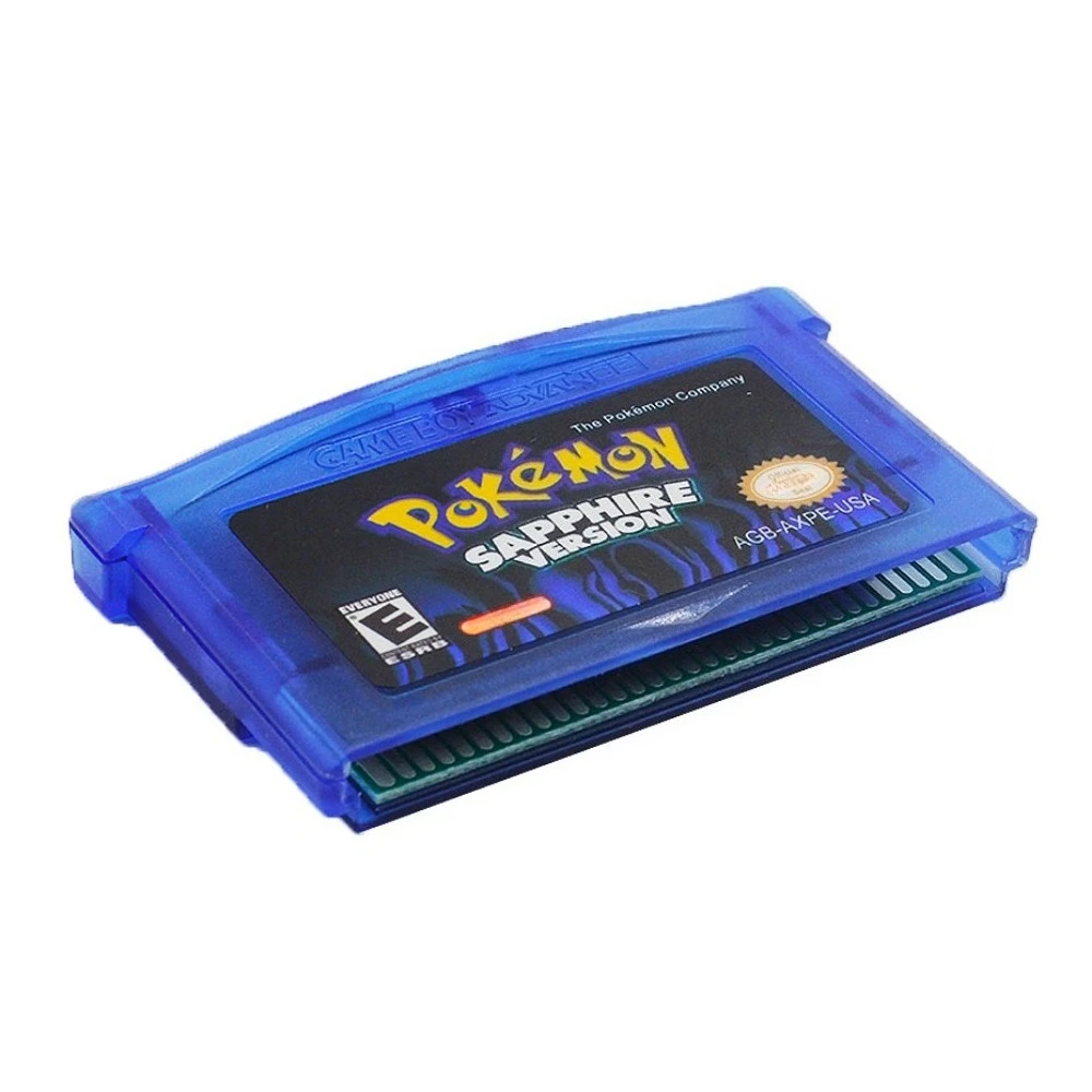 GBA Game Pokemon Series 32 Bit Video Game Cartridge Console Card Pokemon Emerald Ruby FireRed LeafGreen Sapphire Multi-language view 5