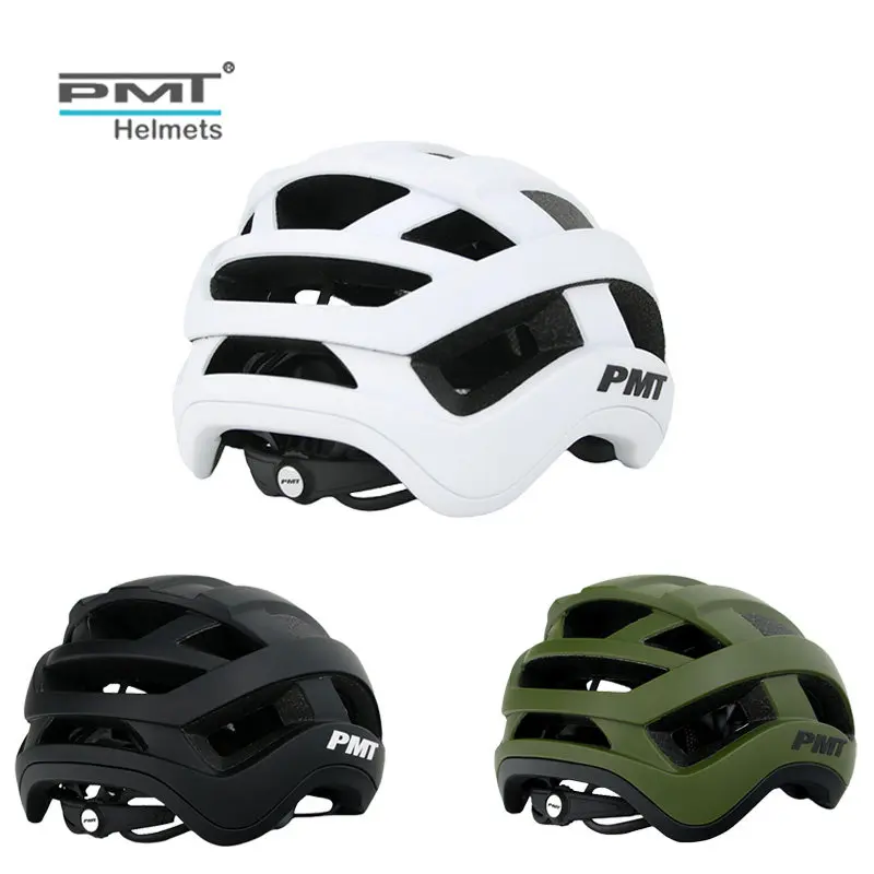 PMT Bicycle Helmet Integrally-molded Ultralight With Insect Net MTB  Road Bike Safety Helmet Men Women Safty Cap Casco Bicicleta