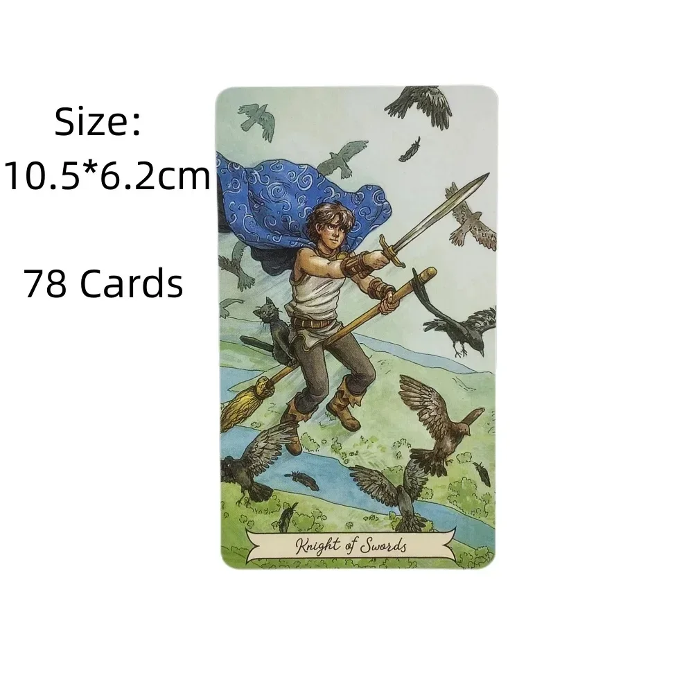 Everyday Witch Tarot Cards Deck Oracle Electronic Guide Book 78Pcs English Version Everyday Witch Tarot Deck Board Game Cards