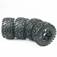 Front Rear All Terrain Tire Wheel For Hpi Rovan Rofun KM Baja 5b SS Buggy 170mm x 60mm 80mm