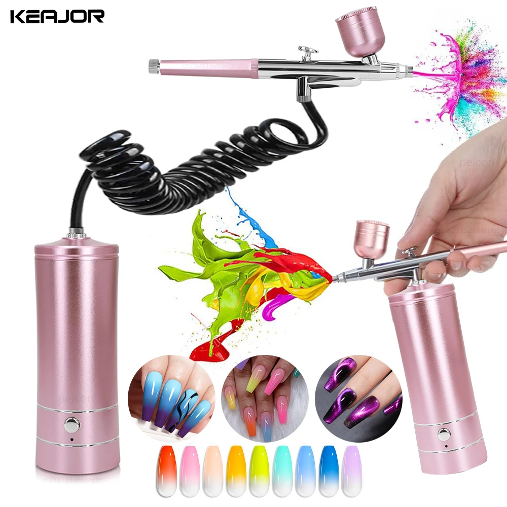 Airbrush Nails With…